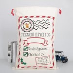 Rudolph Express Overnight Service For Santa Sack 70cm X 50cm