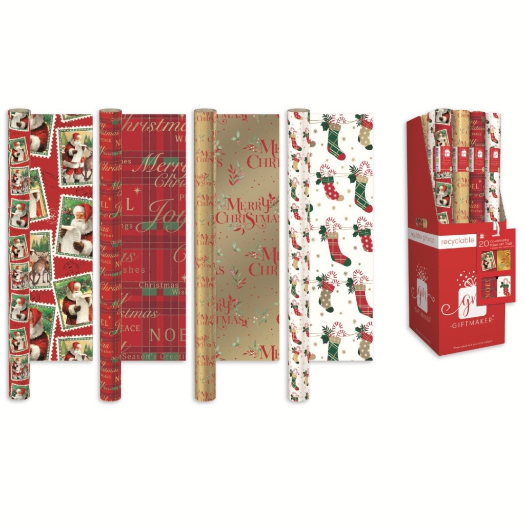 Christmas 4m Gift Wrap Elegant - Click Image to Close