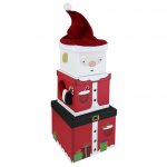 Plush Box Xl Santa 3 Piece