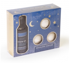 Bath Oil & Bath Bomb Set Moonlight Restore