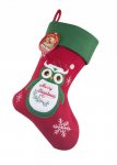 Deluxe Plush Owl Christmas Stocking 40cm X 25cm