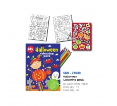 Halloween 8 page Colouring Pack