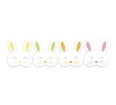 Easter X4 Bunny Masks