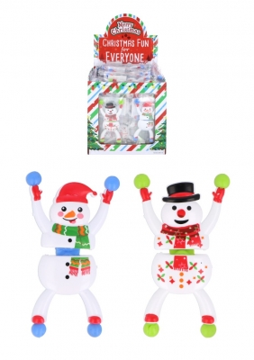Christmas Snowman 8.5cm Wall Walkers X 60 ( 27p Each )