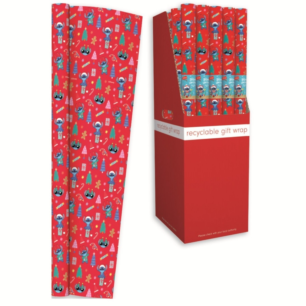 Christmas Gift Wrap 2m Stitch - Click Image to Close