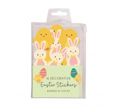 Easter Bonnet Felt Decorations Bunnys/Chicks