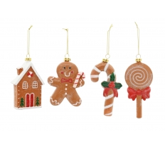 Christmas Hanging Gingerbread Deco