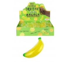Banana Squishy Squeeze Toy (14cm)