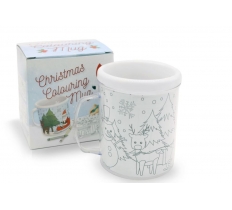 Christmas Colour Your Own Mug