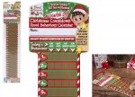 Elf Scratch Off Countdown Advent Calendar 11cm X 52cm