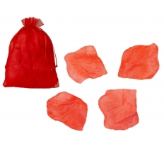 160PCS FABRIC RED PETALS