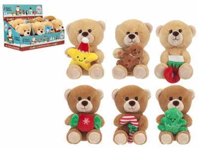 Christmas Bear With Cute Accessories