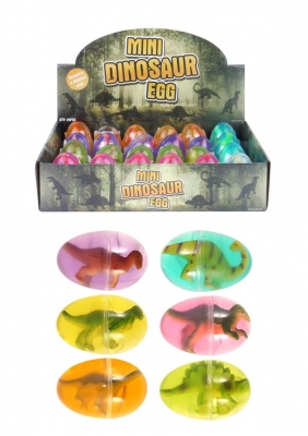 Mini Dinosaur Egg Slime Putty With Dinosaur 5.8cm X 4cm