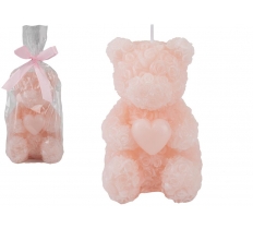 Mother's Day Scented Rose Bear Candle 10.5cm