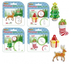 Christmas Foam Model Kits 14 x 12.5cm