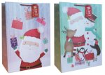 Jumbo Gift Bag Cute Santa ( 40.5 X 55.8 X 20.5cm )