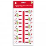 Novelty Christmas Card Holder Pegs Pack Of 18