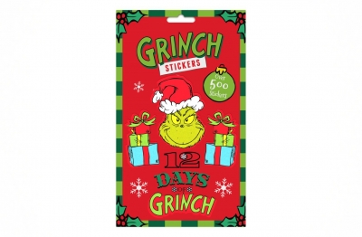 Christmas Grinch 500 Stickers