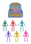 Assorted 9cm Stretch Skeletons x 84 ( 13p Each )