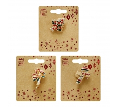 Christmas Jewel Brooch
