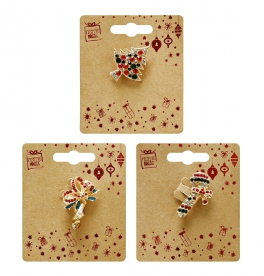 Christmas Jewel Brooch