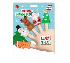 Christmas Finger Puppets 5 Pack