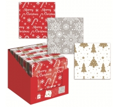 Christmas Napkins (Mixed) Pack Of 20