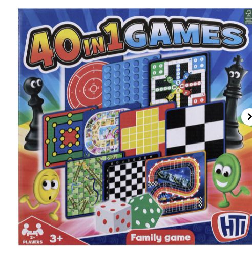 40 In 1 Board Games - Click Image to Close