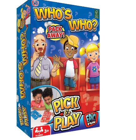 Who Is Who Pick & Play Game - Click Image to Close