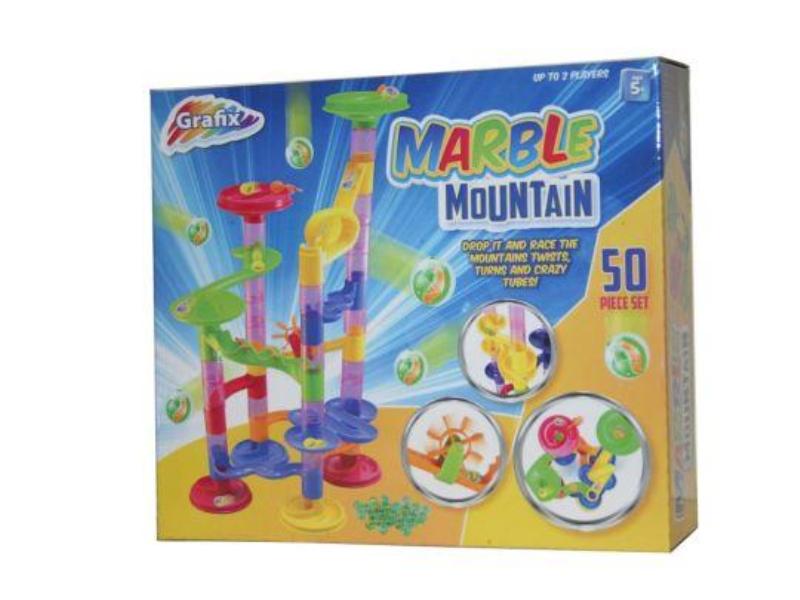 Marble Race Game 50 Piece - Click Image to Close