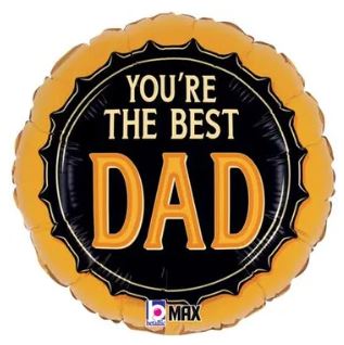 Betallic 18" Best Dad Beer - Click Image to Close