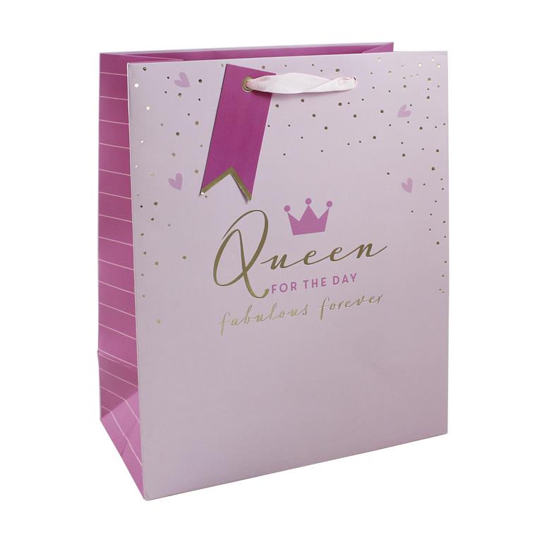 QUEEN FOR THE DAY LARGE BAG - Click Image to Close