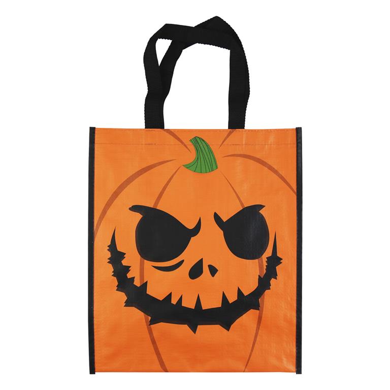Halloween Pumpkin PP Woven Treat Bag - Click Image to Close