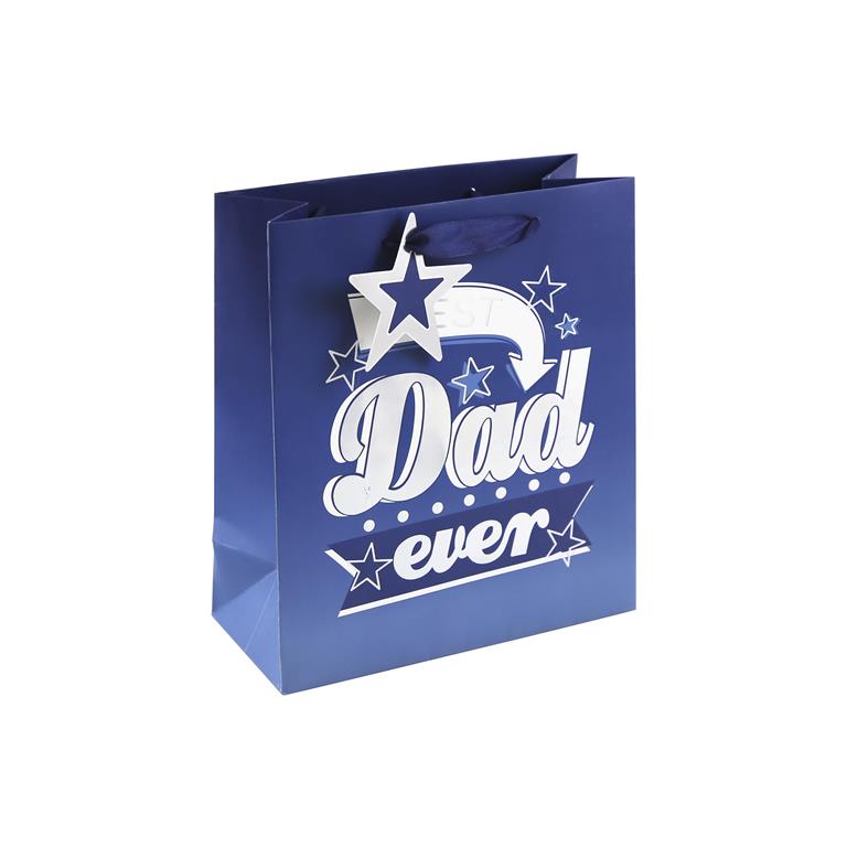 Best Dad Ever Medium Gift Bag - Click Image to Close