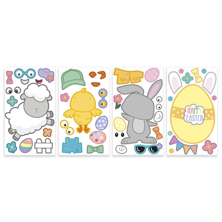 Easter 100 Cute Diy Easter Sticker - Click Image to Close