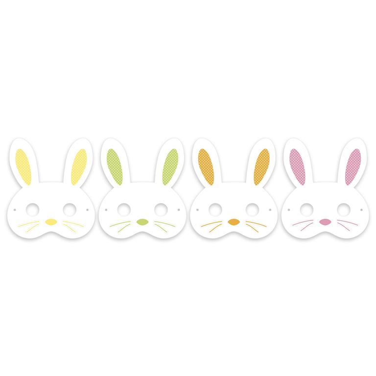 Easter X4 Bunny Masks - Click Image to Close