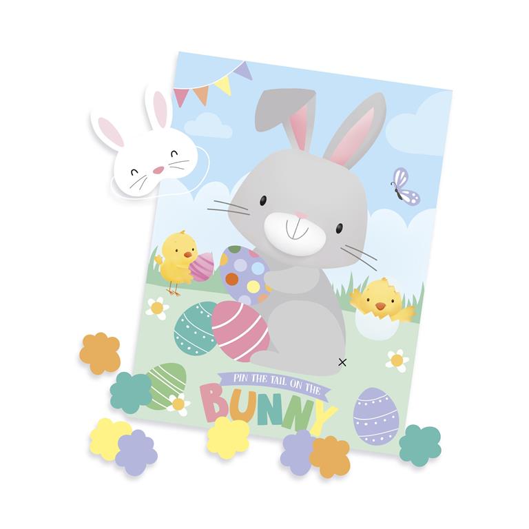 Easter Pin The Tail On The Bunny - Click Image to Close