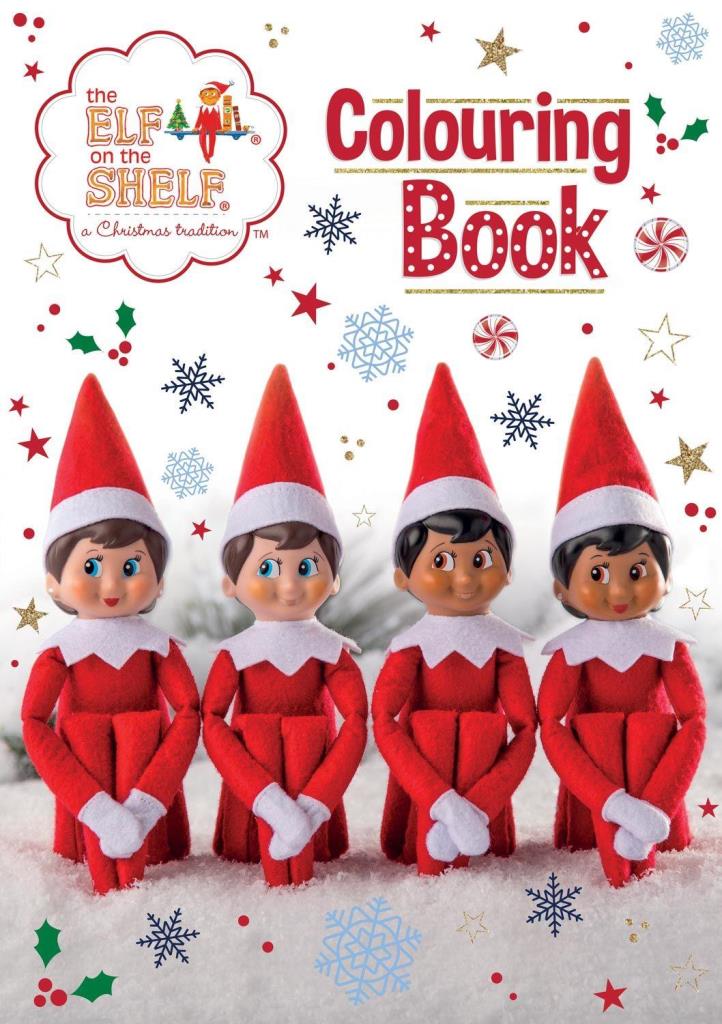 Elf On The Shelf Colouring Book (Zero Vat) - Click Image to Close