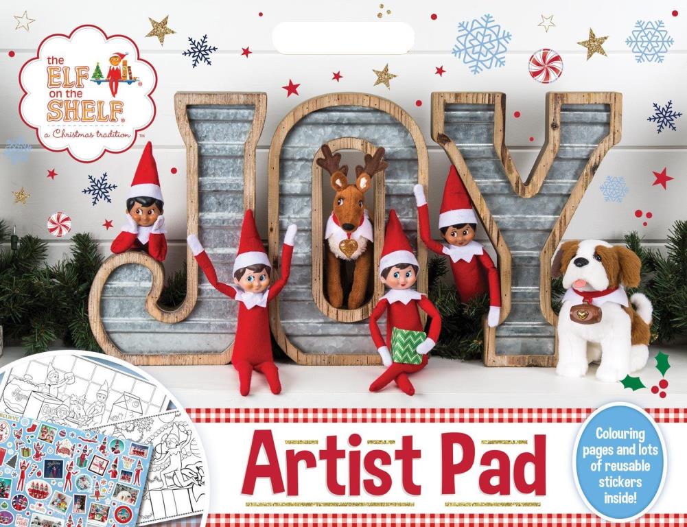 Elf On The Shelf Artist Pad (Zero Vat) - Click Image to Close