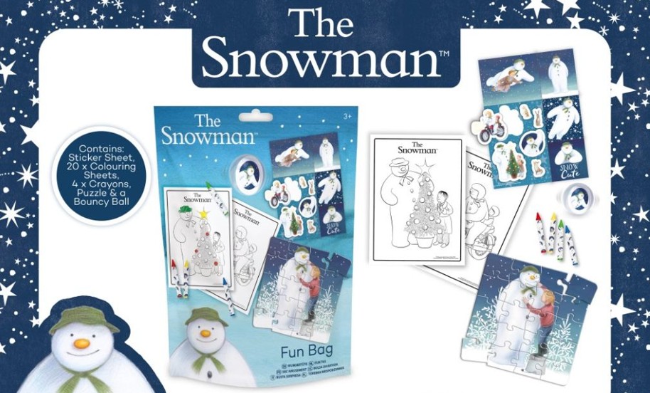 The Snowman Fun Bag - Click Image to Close
