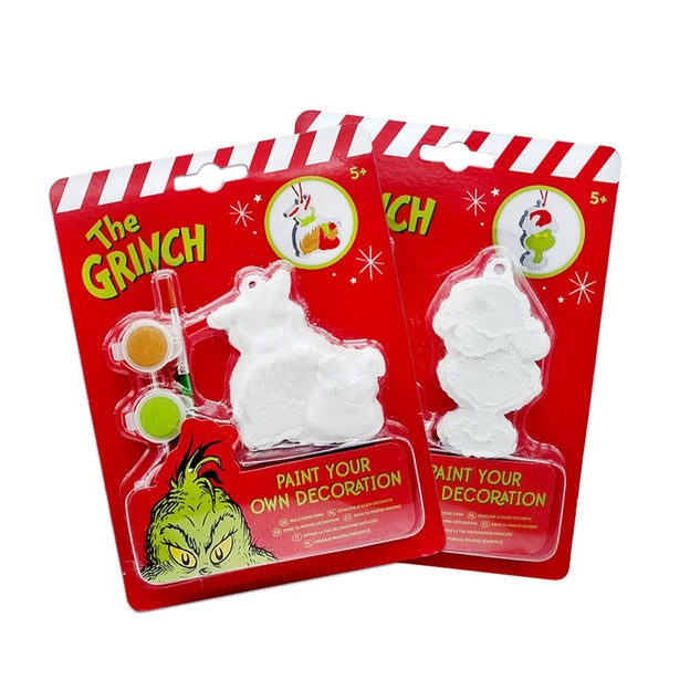 The Grinch Paint Your Own Christmas Decoration - Click Image to Close