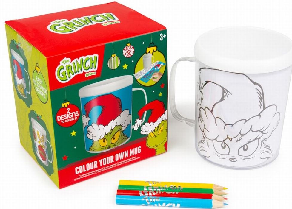 The Grinch Colour In Your Own Mug - Click Image to Close