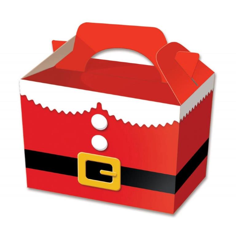Santa Suit Food Box - Click Image to Close