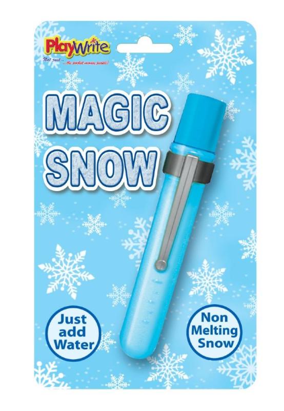 Magic Snow Test Tube 19.5cm X 11.5cm - Click Image to Close