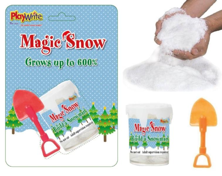 Magic Snow With Shovel 12.5cm X 18cm - Click Image to Close