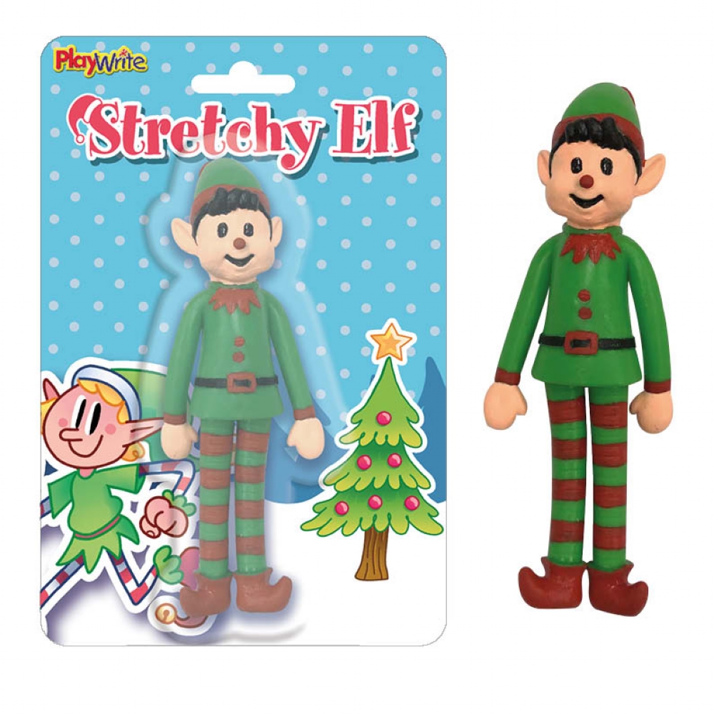 Stretchy Elf 12cm - Click Image to Close