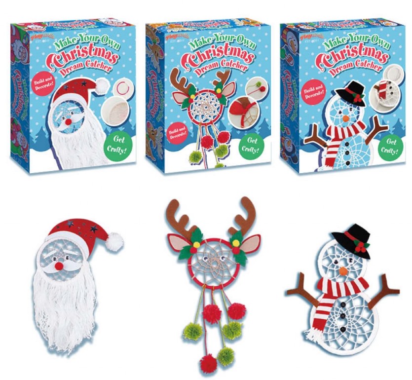 Christmas Dream Catcher 20 x 17 x 4.5cm - Click Image to Close