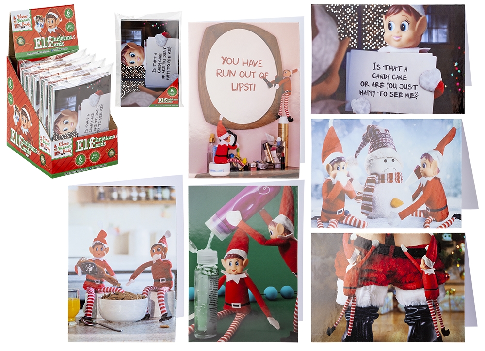 Photo Adult Elf Christmas Cards 24 Pack - Click Image to Close
