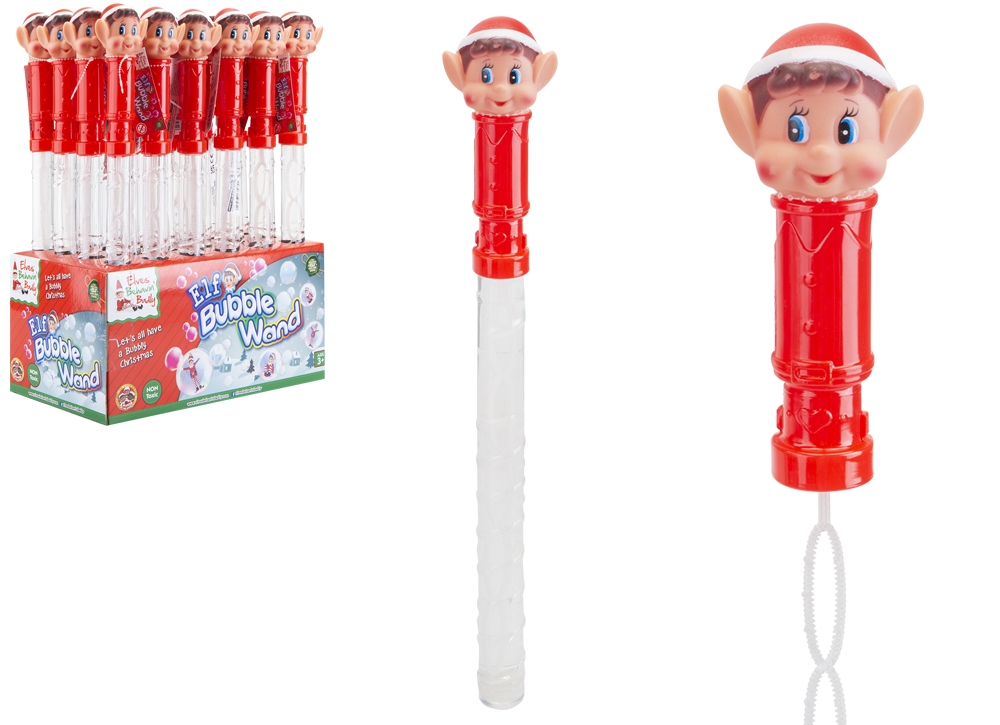 Elf Bubble Wand 14" - Click Image to Close