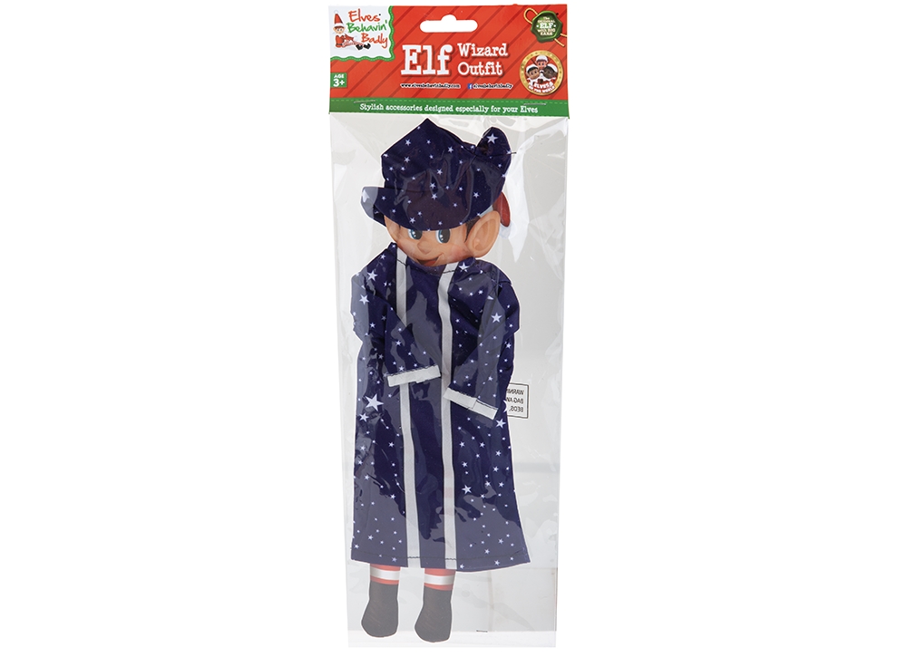 Elf Wizard Outfit In Polybag - Click Image to Close